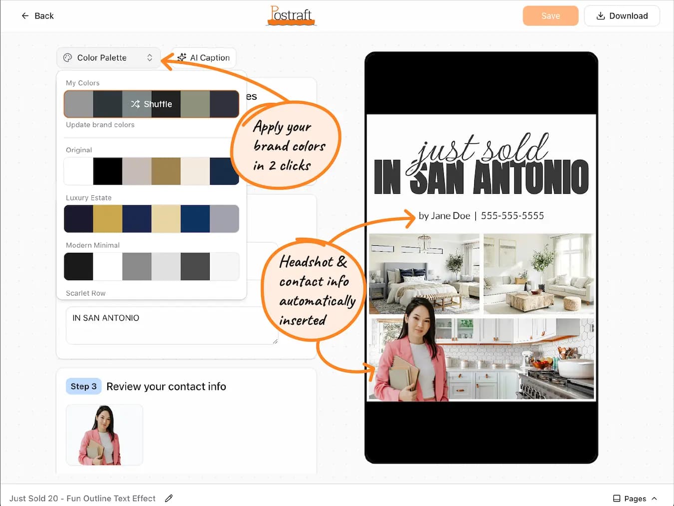 Editor feature.